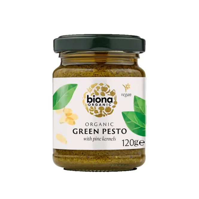 Hovedbilde Pesto grønn økolgisk 120 g Biona