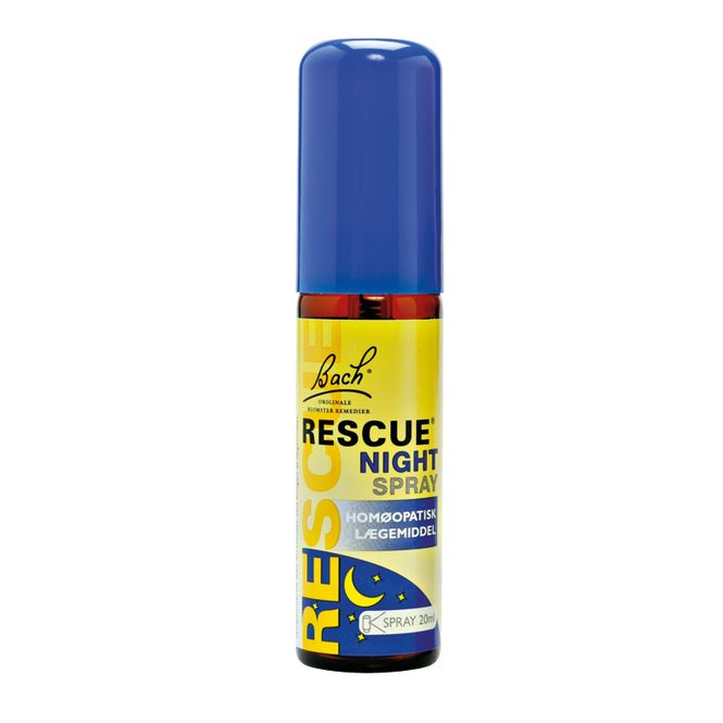 Hovedbilde Bach Rescue Night spray 20 ml 