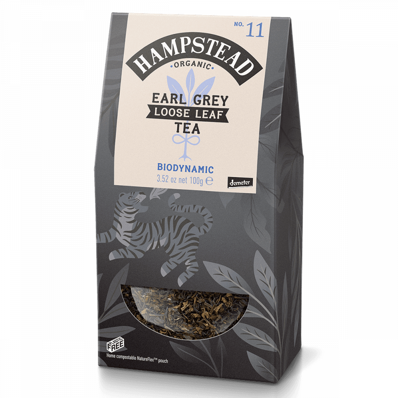 Hampstead Tea Earl Grey økologisk Demeter løsvekt 100 g