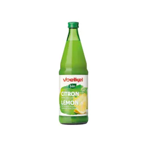 Hovedbilde Sitronjuice (us&oslash;tet) &oslash;kologisk 0,75 liter - Voelkel
