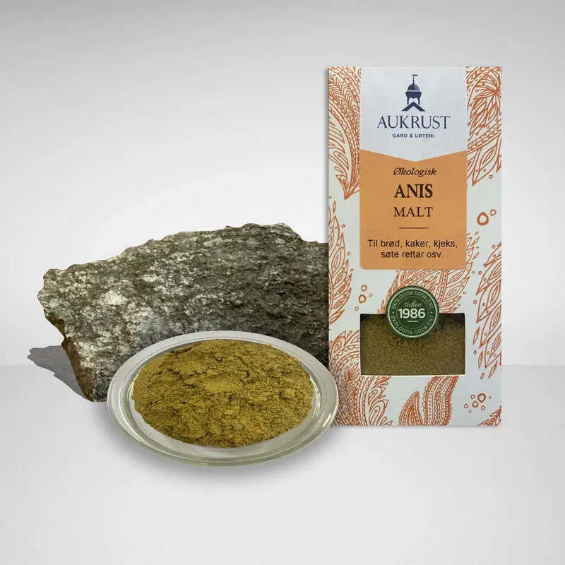 Anis malt økologisk 30 g Aukrust Gard