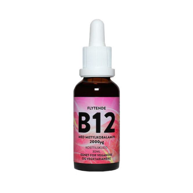 Hovedbilde Flytende B12 Vitamin 30 ml MSM - Influidity