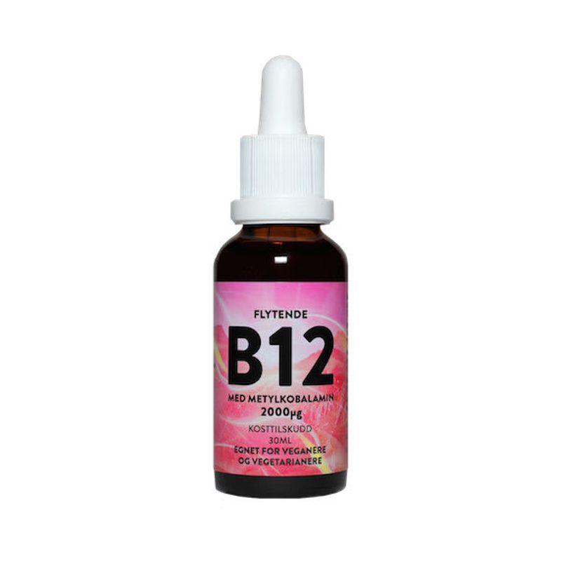 Flytende B12 Vitamin 30 ml MSM - Influidity