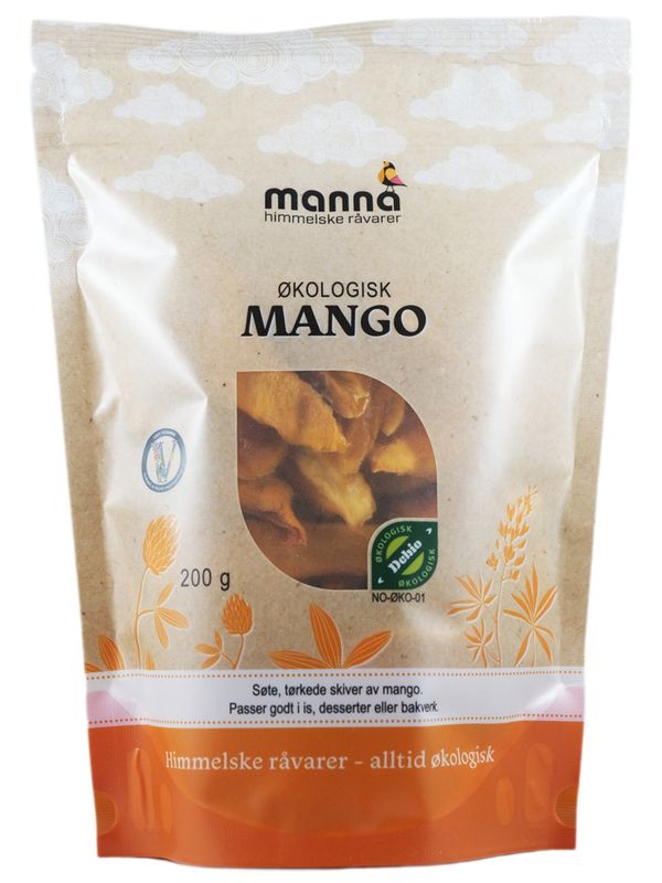 Mango økologisk 200 g Manna