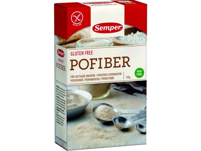 Hovedbilde Pofiber glutenfri 125 g
