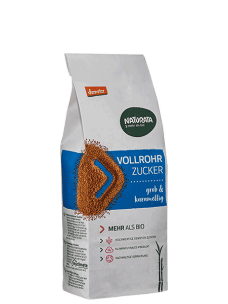 Demerara Rårørsukker økologisk 1kg Naturata