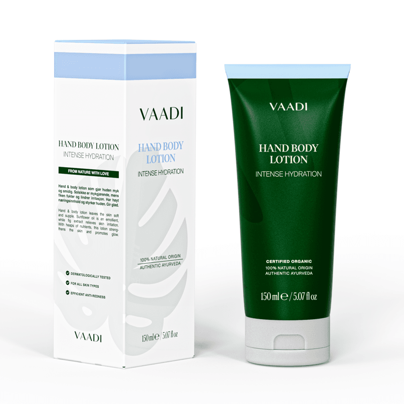 Vaadi Hand & Bodylotion – med Solsikke og Fiken 150 ml
