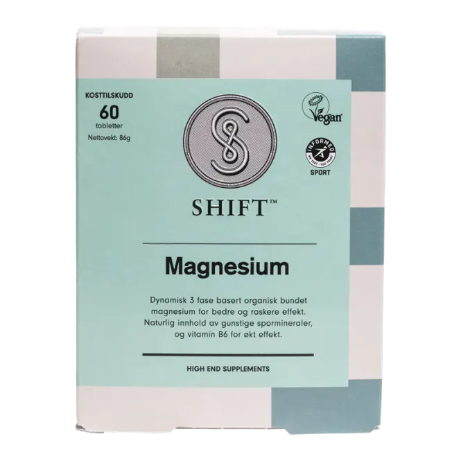 Hovedbilde SHIFT Magnesium 60 tabletter