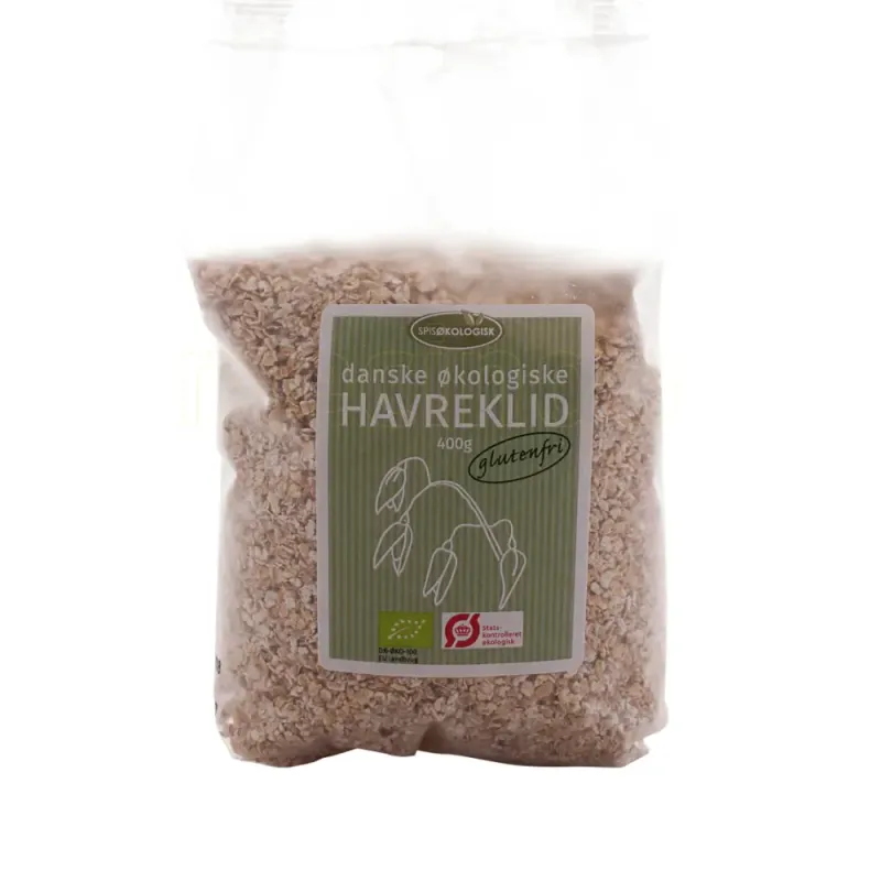 Havrekli økologisk glutenfri 400 g Spis