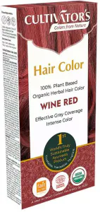 Hovedbilde Cultivators &oslash;kologisk h&aring;rfarge 100 g "Wine Red"